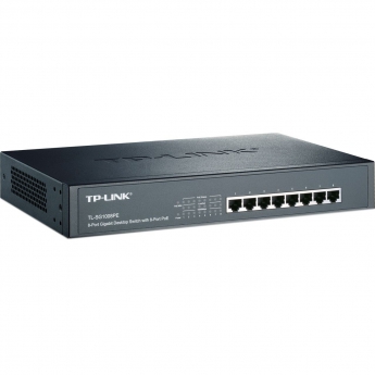 Switch TP-Link TL-SG1008PE, 8 x 10/100/1000Mbps