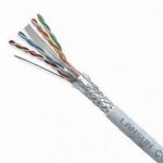 Cablu UTP, Cat. 6, PVC alb, 23 AWG, separator perechi (Rola in cutie 305m)