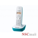 Telefon Panasonic Dect KX-TG1611FXC, Caller ID, Alb/ Albastru