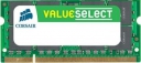 Memorie Corsair Laptop SODIMM DDR3, 2GB, 1066MHz, ValueSelect
