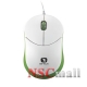Mouse USB mini Serioux Rainbow 580, 1000dpi, ambidextru, green, blister