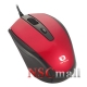 Mouse USB Serioux Pastel 3300, 1000/1600DPI, ambidextru, red, blister
