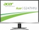Monitor Acer 23.8 inch, G247HYU, 2560x1440, 6ms, 300cd/mp, 100mil:1, 178/178, Display port DVI, HDMI, Negru
