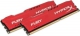Memorie Kingston RAM , DIMM, DDR3, 8GB, 1600MHz, CL10, Kit 2x4GB, HyperX FURY Memory Red, 1.5V