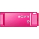 USB Flash Drive Sony 16GB, Microvault, USB 3.0, Viteza de citire 120 MB/s, roz