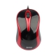 Mouse A4tech cu fir, optic, V-TRACK, 1600dpi, negru/rosu, V-Track padless, USB