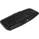 Tastatura Zalman ZM-K300M, cu fir, USB, 20 taste multimedia, taste numerice, material ABS, negru