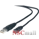 Cablu microUSB-USB 2.0 (AM-AF) 1.8m