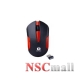 Mouse wireless Serioux Drago 300, 1000DPI, optic, baterie AA inclusa, receptor nano, red, blister
