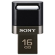Memorie portabila USB SONY On-The-Go USM16SA1B, 16GB, USB/micro USB, negru