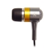 Casti A4tech, SecureFit, in ear, 20-20000Hz, 32 ohm, cablu 1.4m, culoare negru/argintiu