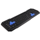 Tastatura Zalman ZM-K200M, cu fir, USB, 10 taste multimedia, taste numerice, material ABS, negru